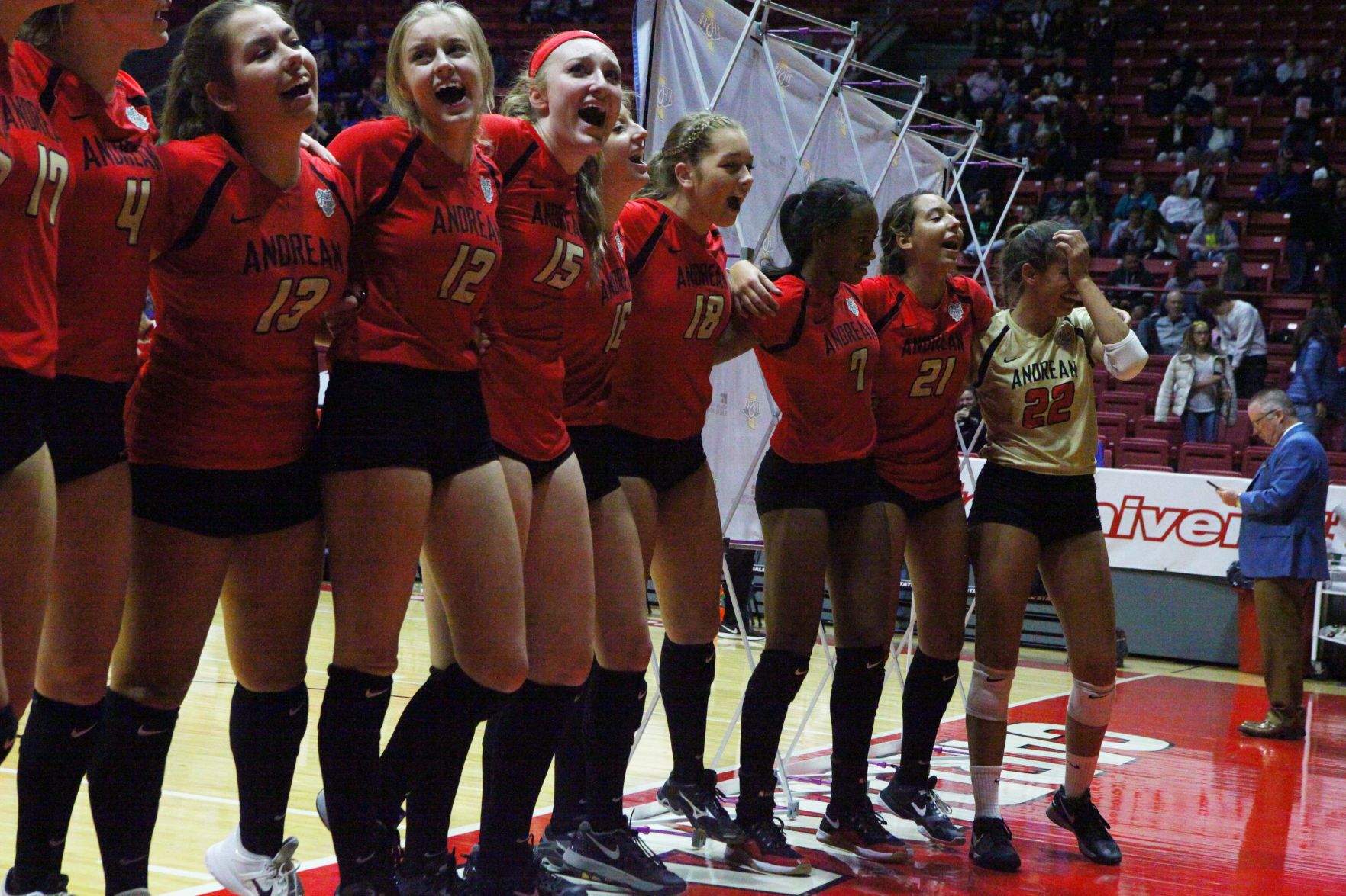 Gallery: Volleyball Class 2A State Finals - Andrean vs. Christian Academy of Indiana